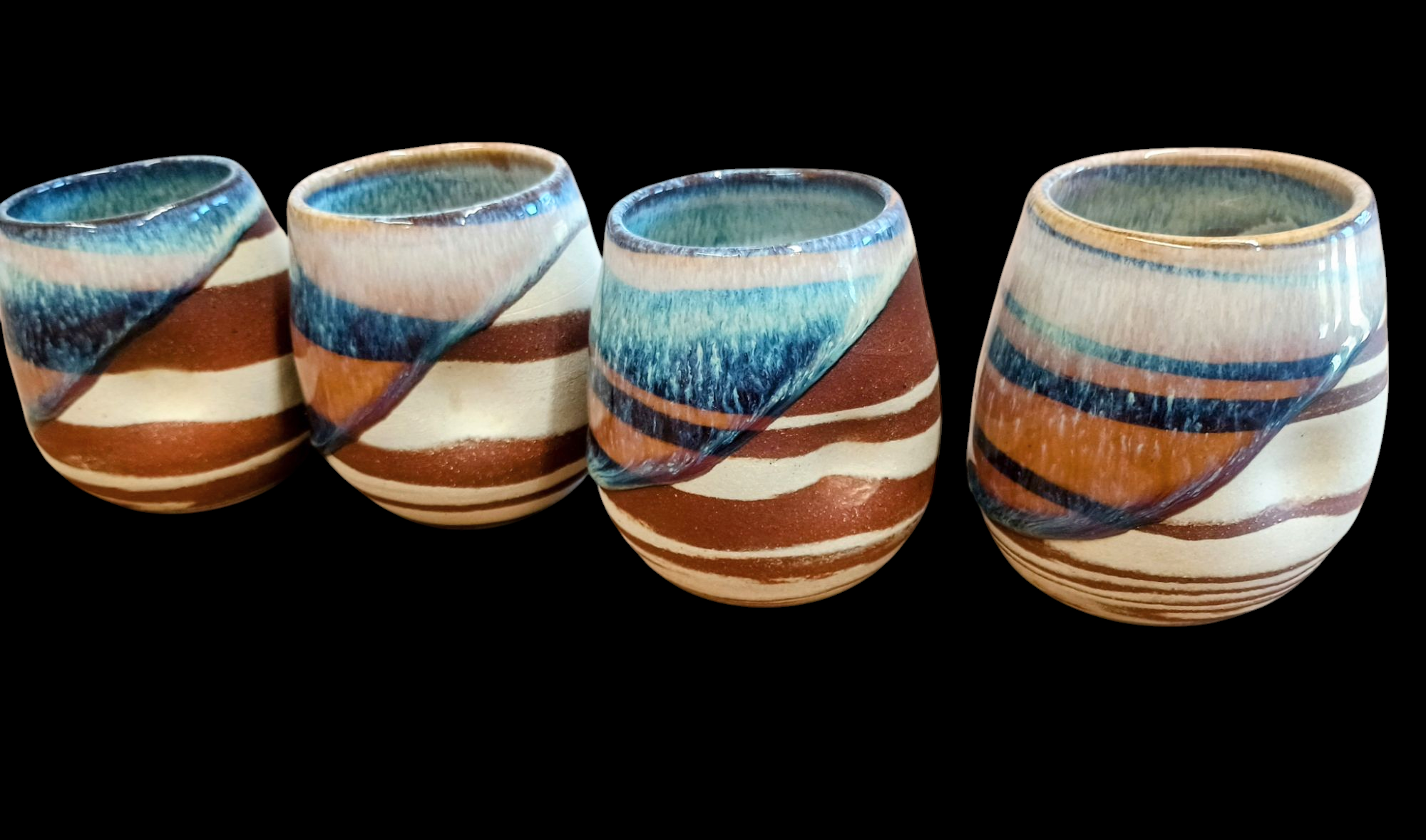 Scorched Earth Artworks - Wholesale Wine Glass - Swirl wine cups. 2