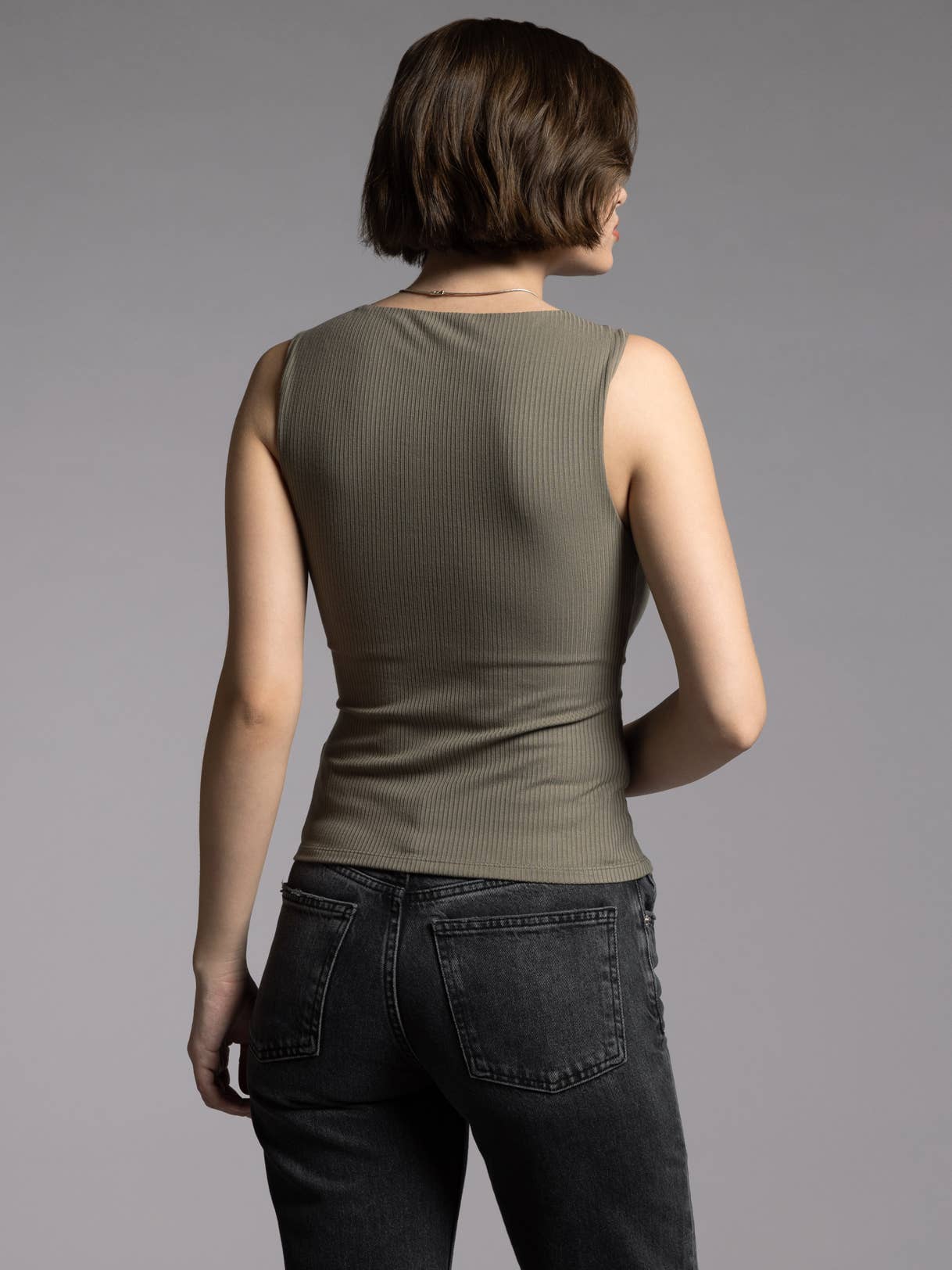 Weekend Los Angeles - Vendita all'ingrosso Canotta - Donna - Serbatoio Boat Neck - BRITTON TANK2