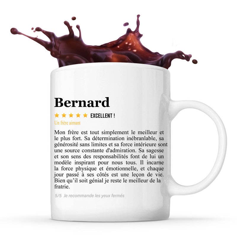 Planetee - Wholesale Coffee Mug - Bernard review brother recommendation mug0
