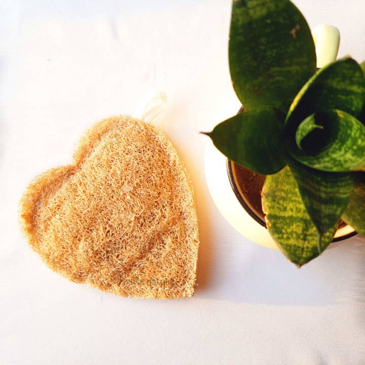 Natural Loofah - Kropsvampe til hudeksfoliering Sæt med 2 for engroshandel hos Enable Nature