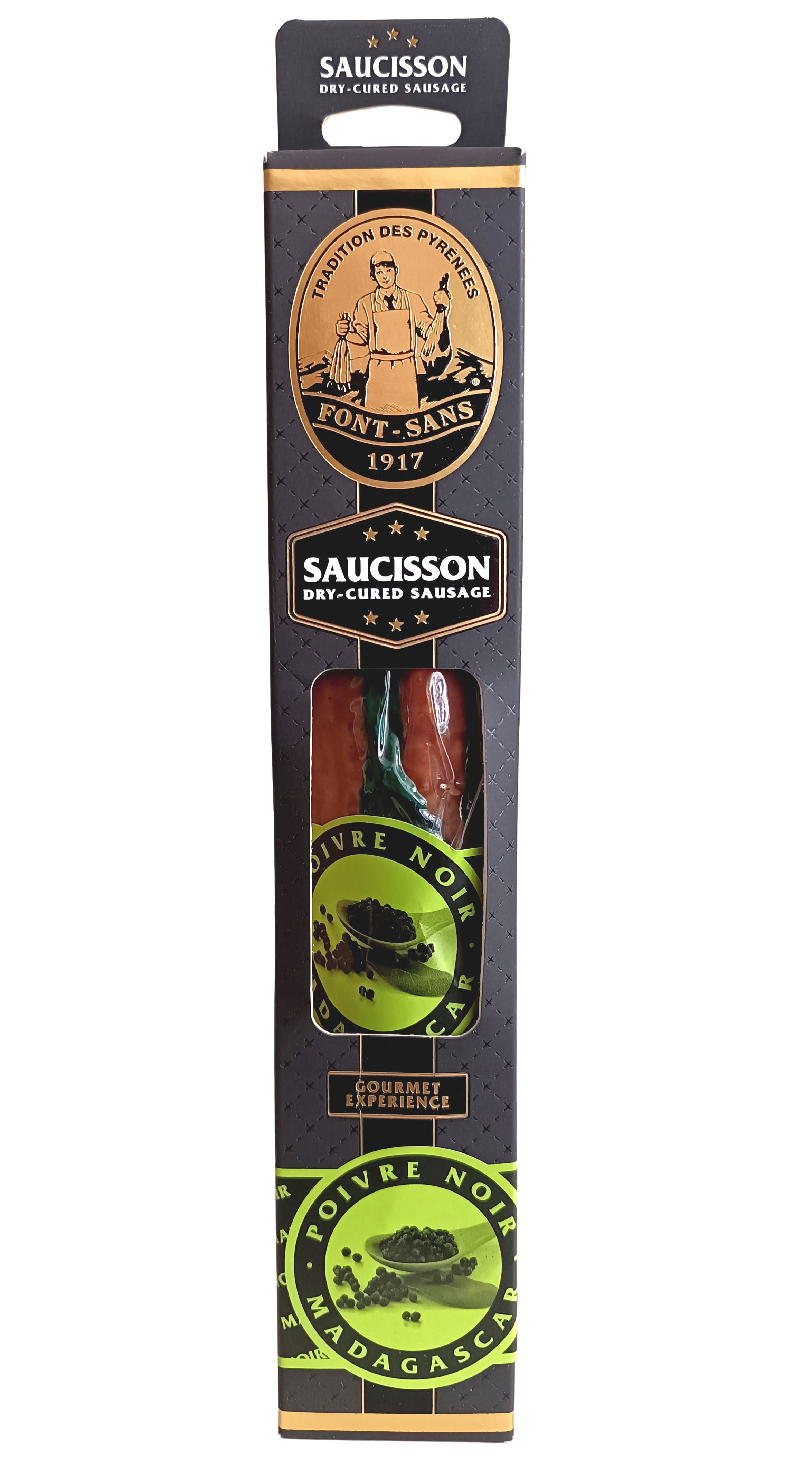 LuxFood-Shop - Wholesale Sausage - Discovery pack of 16 FONT-SANS flavored GOURMET sausages14