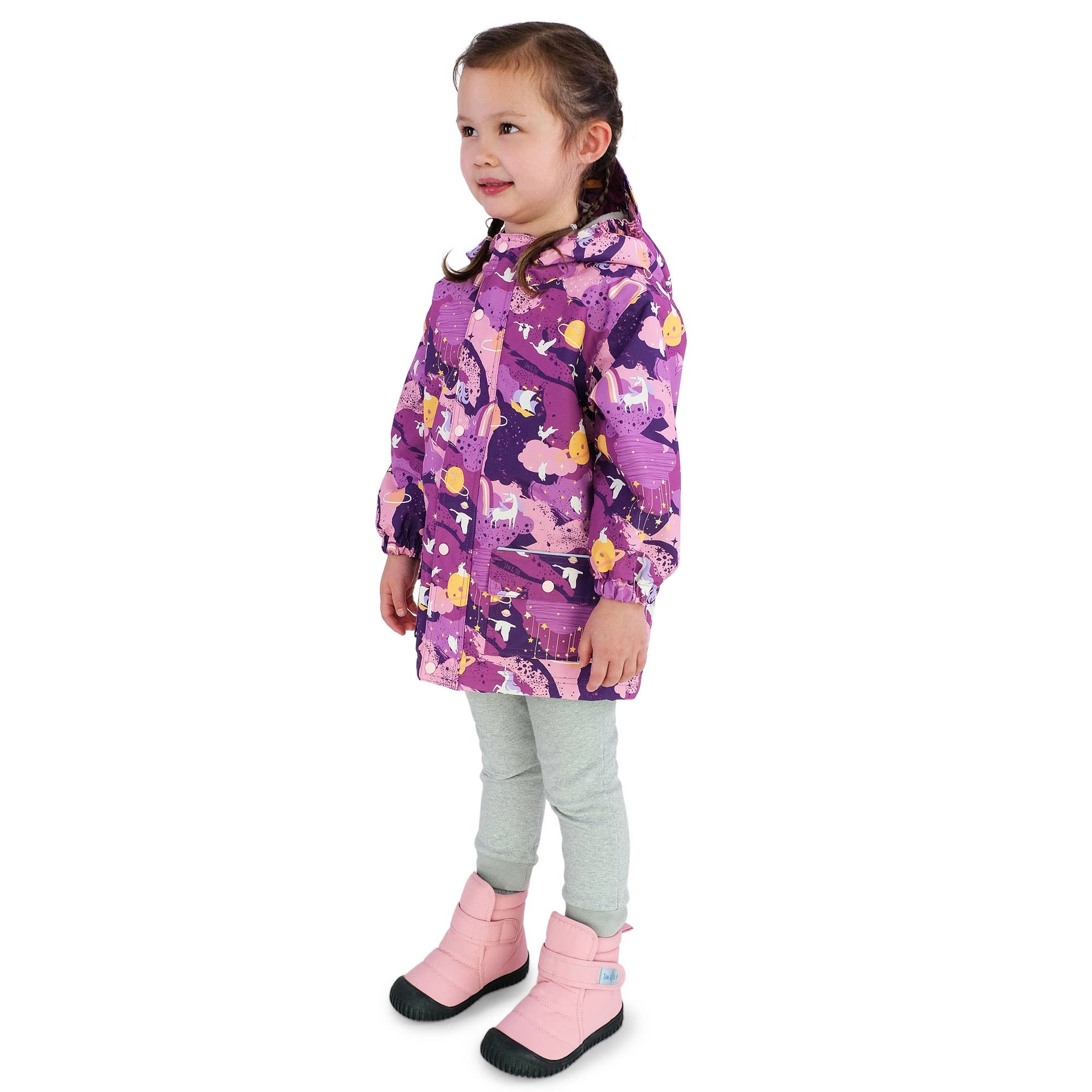 Jan & Jul - Vente Imperméable – enfant - Veste imperméable Cozy-Dry | Purple Dream2