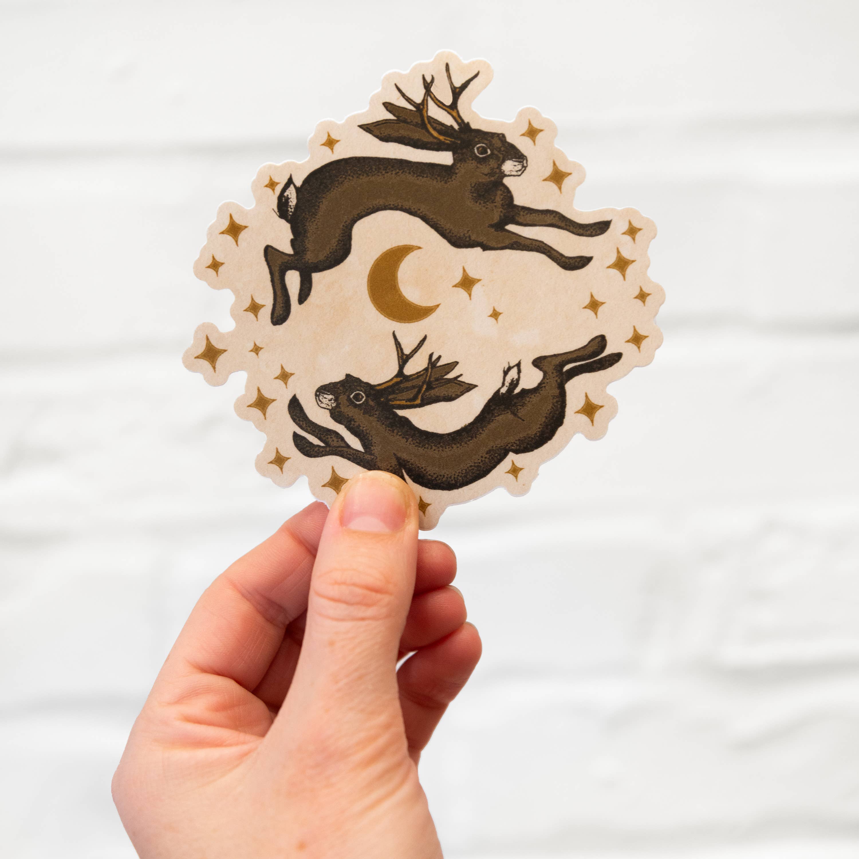 Cluster Funk Studio - Wholesale Sticker - Jackalope Sticker1