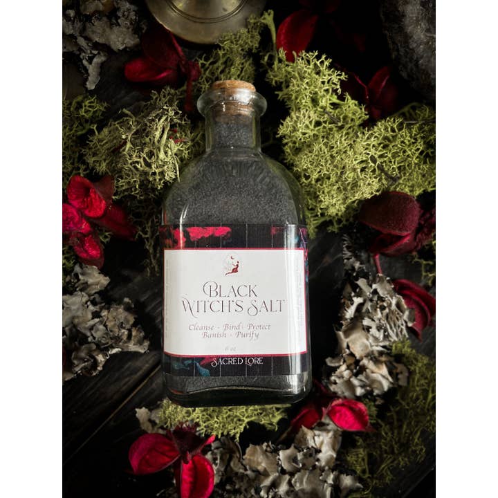 Sacred Lore – wholesale Meditation supplies – Black Witch’s Salt, Black Salt, Ritual Salt, Altar Decor1