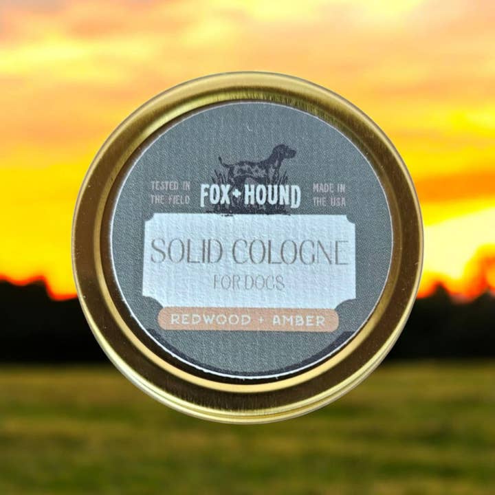 Fox + Hound - Wholesale Pet Deodorizing Spray - Solid Cologne - Redwood and Amber2