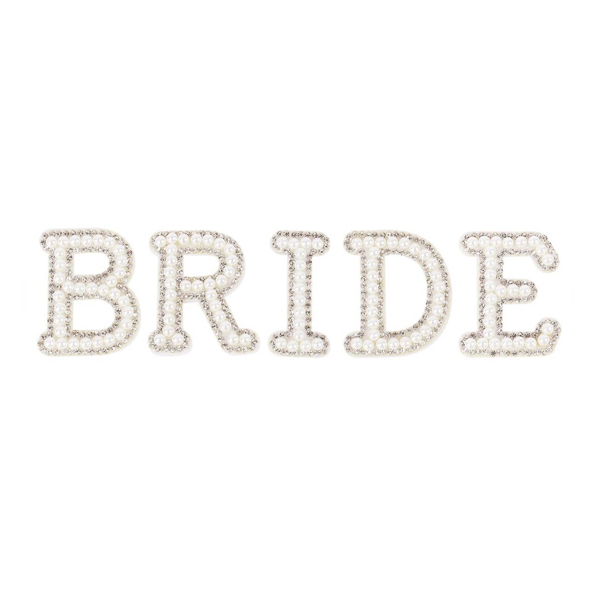 Viv&Lou - Wholesale Patch - Pearl Single Letter Patch2