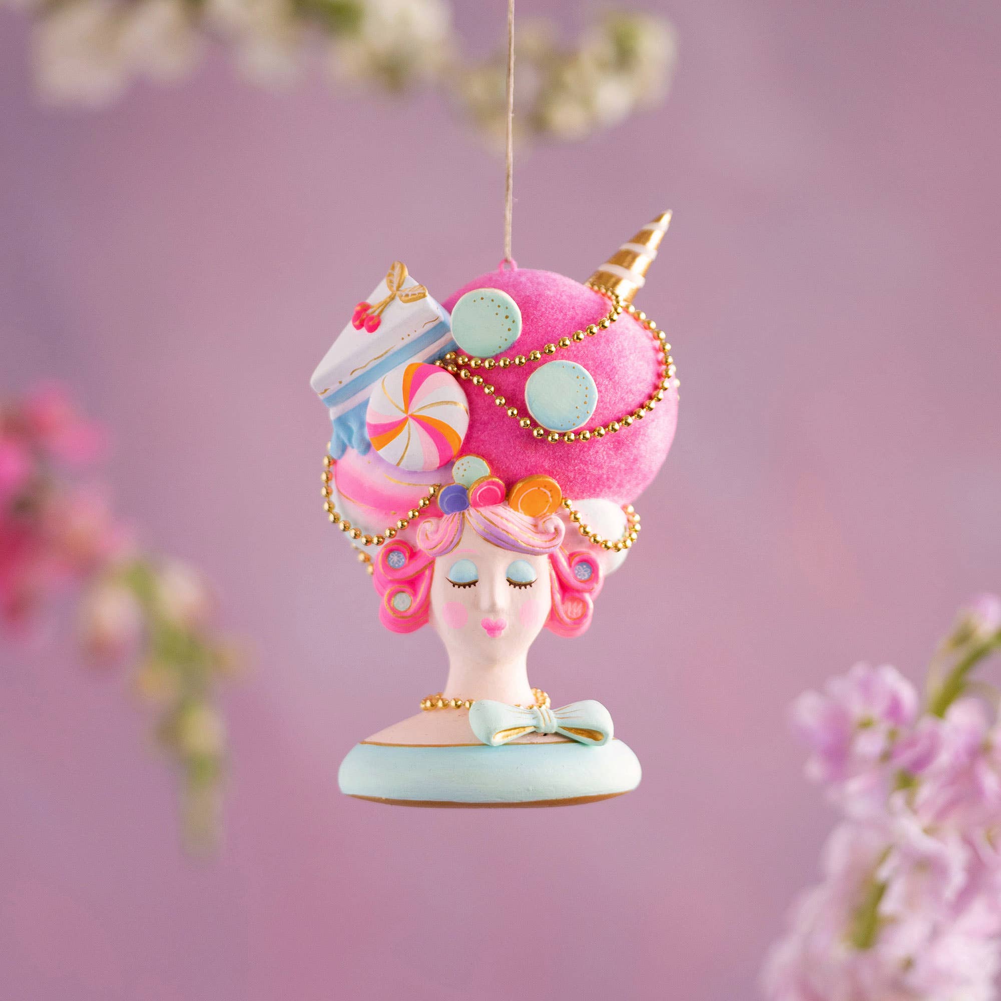 Glitterville - Wholesale Ornament - Glitterville Marie Sweet Orn, Resin, 6”0