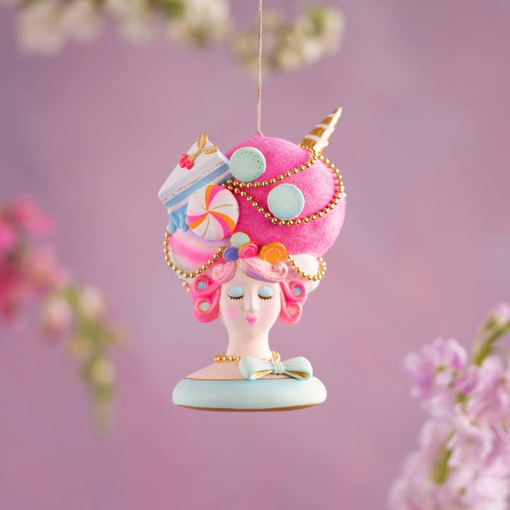 Glitterville - Wholesale Ornament - Glitterville Marie Sweet Orn, Resin, 6”