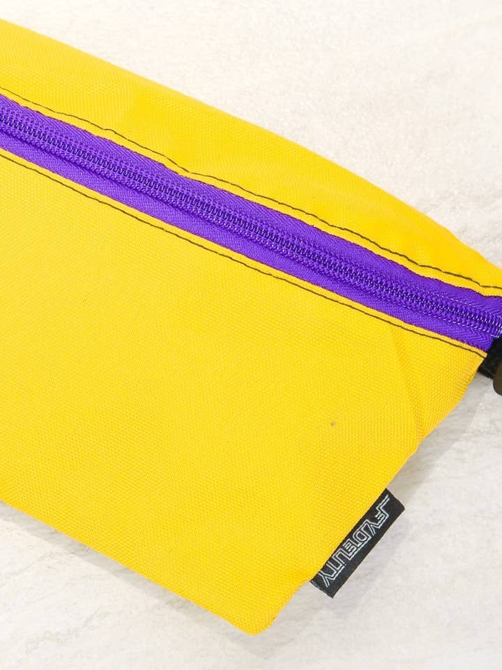 83279: Fanny Pack | Slim | GAME DAY Gold & Purple for wholesale by Fydelity