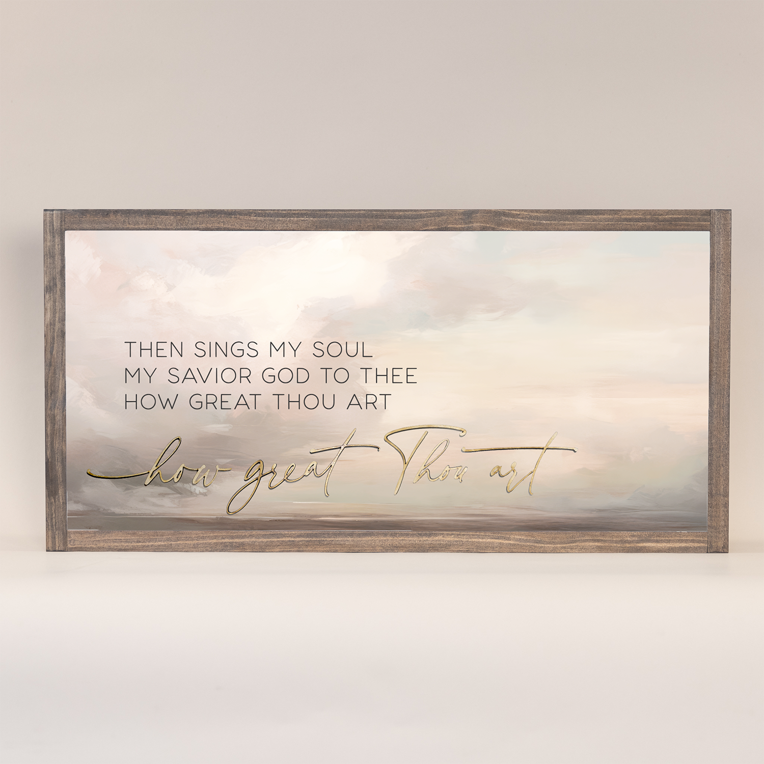 Joyfully Said - Wholesale Wall Sign - How Great Thou Art1