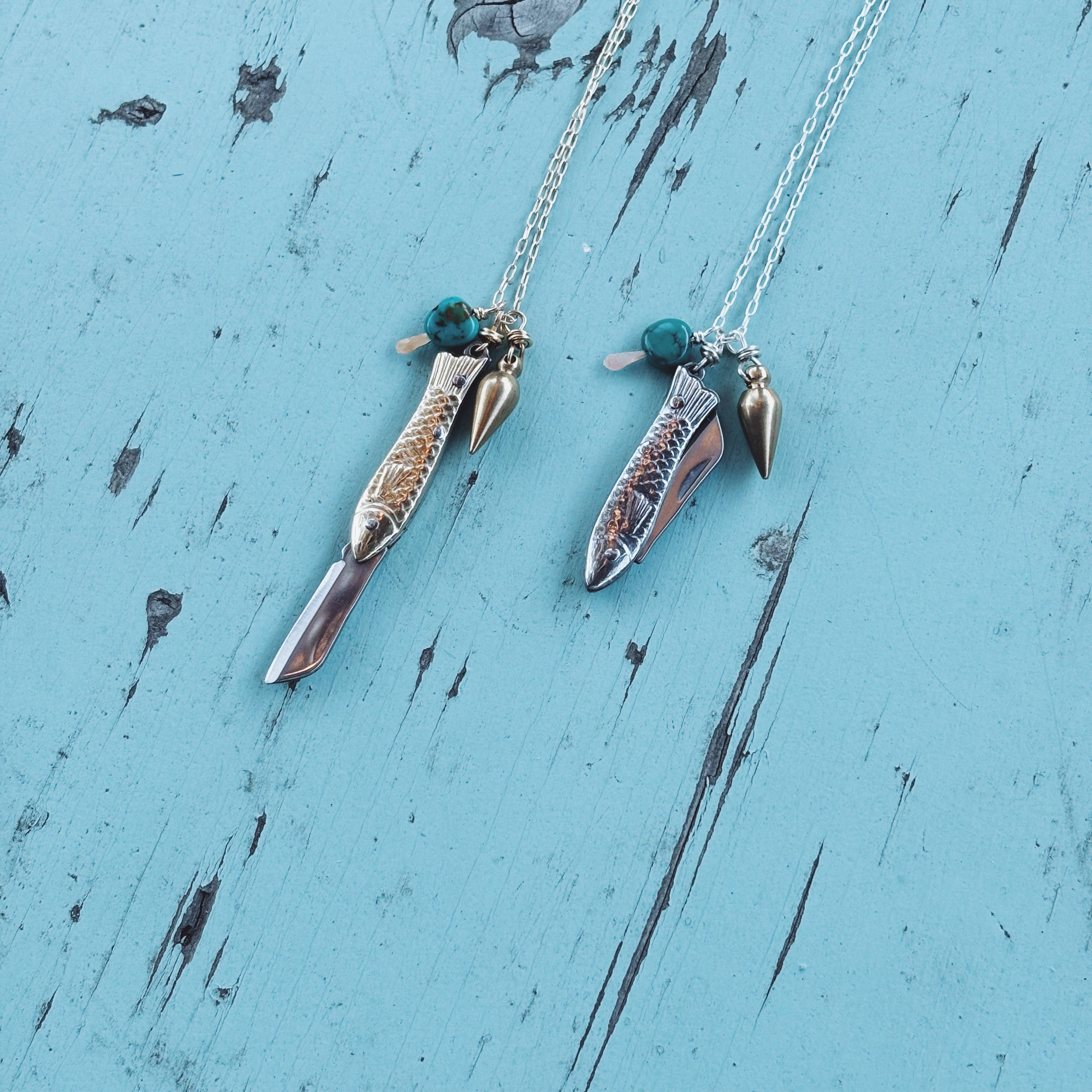 Fluff Hardware – wholesale Pendant/charm necklace – Handmade Feeesh Billie Necklace6