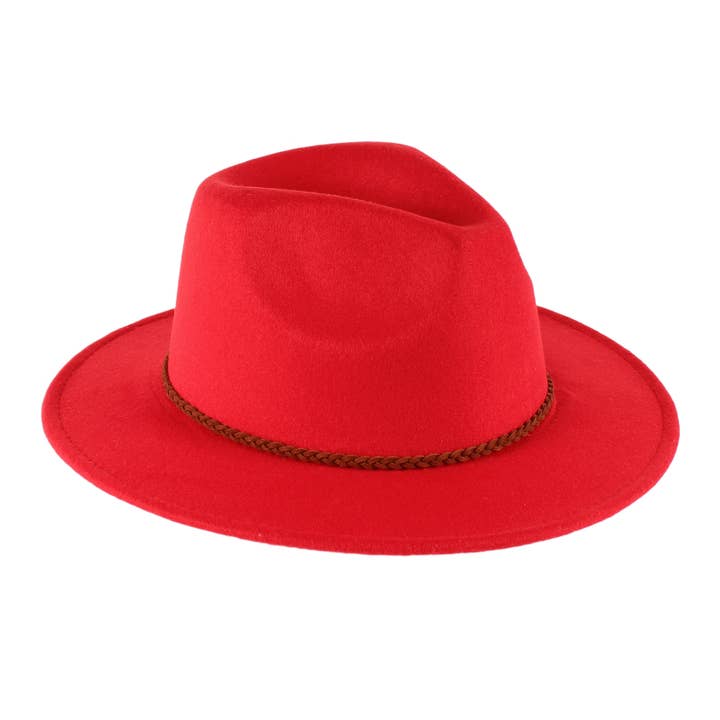 Jeanne Simmons Accessories - Wholesale Fedora - Unisex - Fedora faux Felt 3995 Hat Winter1