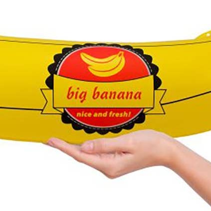 Inflatable Big Banana - 70cm x 20cm for wholesale by Folat