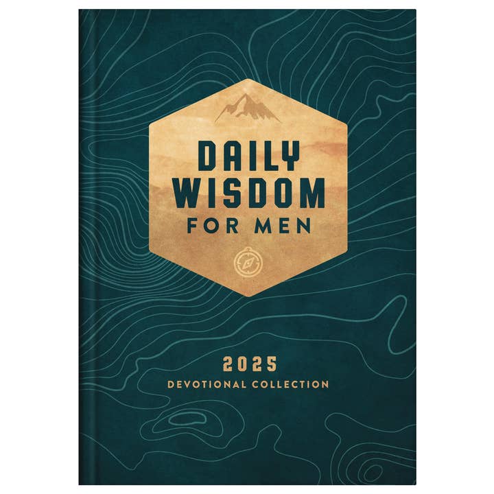Barbour Publishing, Inc. - Wholesale Book - Adult - Daily Wisdom for Men 2025 Devotional Collection