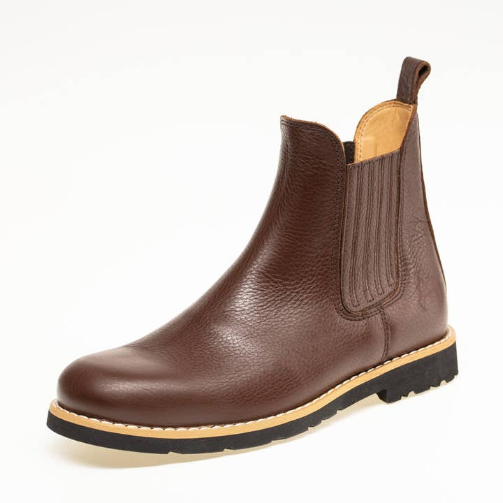 Roma læder ankelstøvler for engroshandel hos Les Bottes de Marius