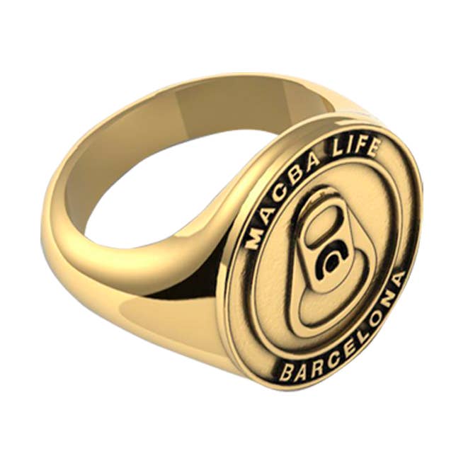 OG Logo Ring 2 Macba Life – Gold for wholesale by Macba Life