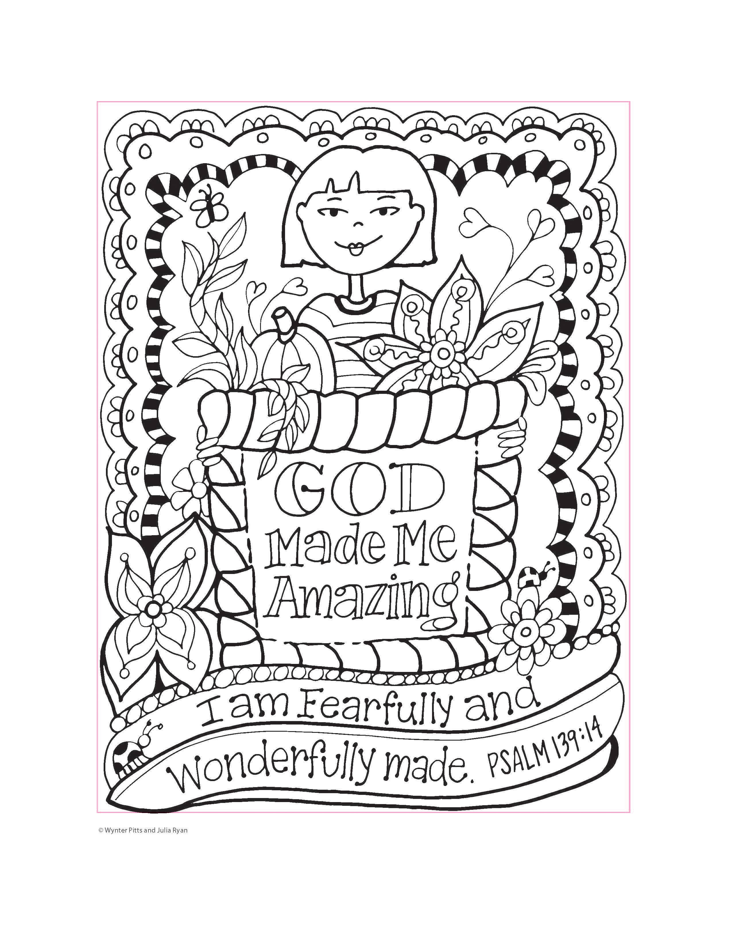 Harvest House Publishers Gift & Specialty Books - Vente Livre de coloriage et d'activités pour adultes - Livre de coloriage Tu es la fille de Dieu2