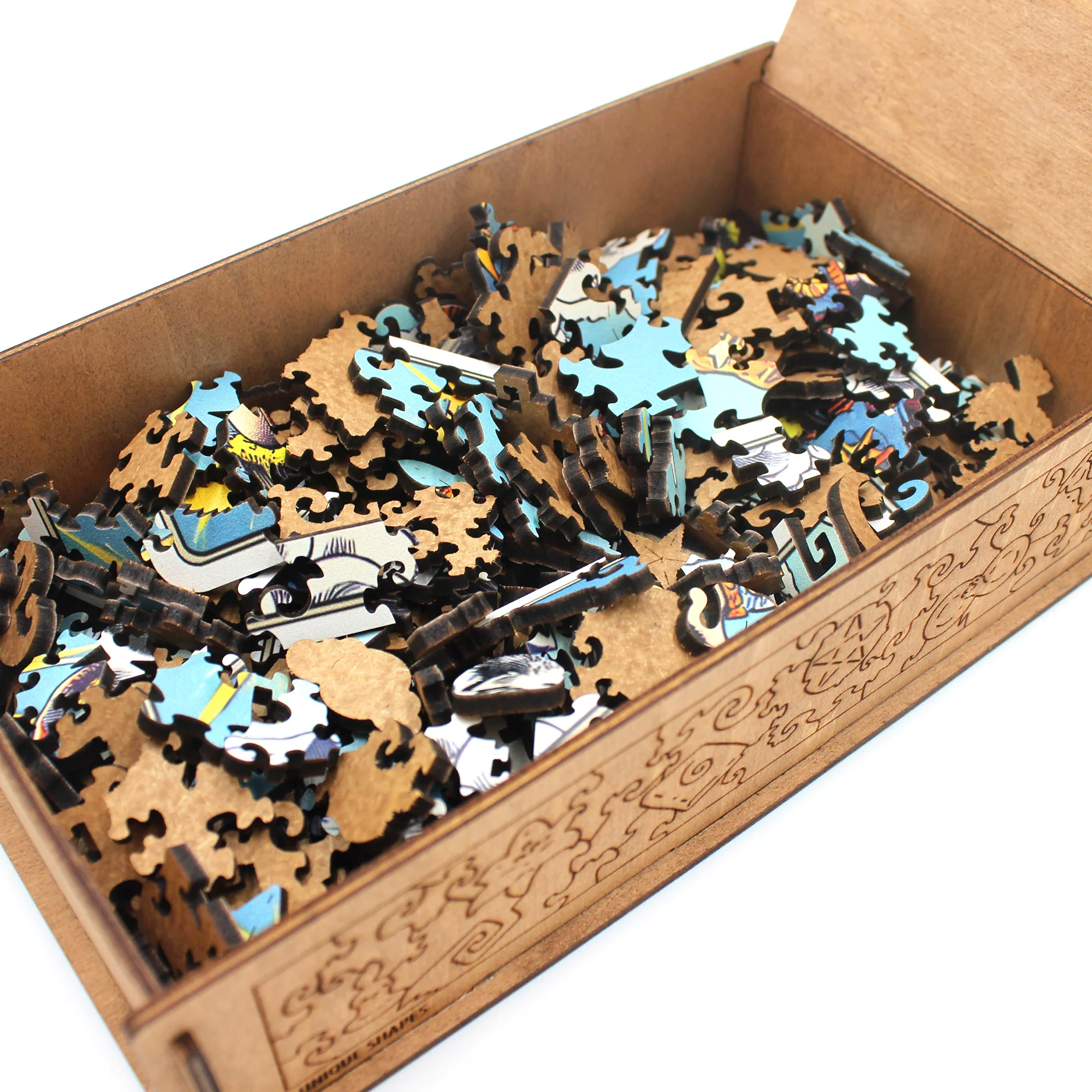 Cardshouse - Wholesale Puzzle - Adult - The Fool: Tarot Wooden Puzzle 250 pieces Fantasy Puzzles1