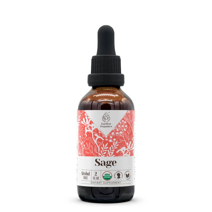 Sage Tincture for wholesale by Garden Organics