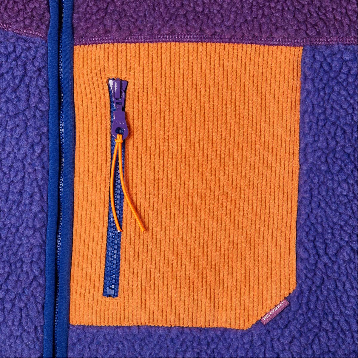 BILLYBELT - Wholesale Jacket - Unisex - Bubblegum Mixed Sherpa Zipped5