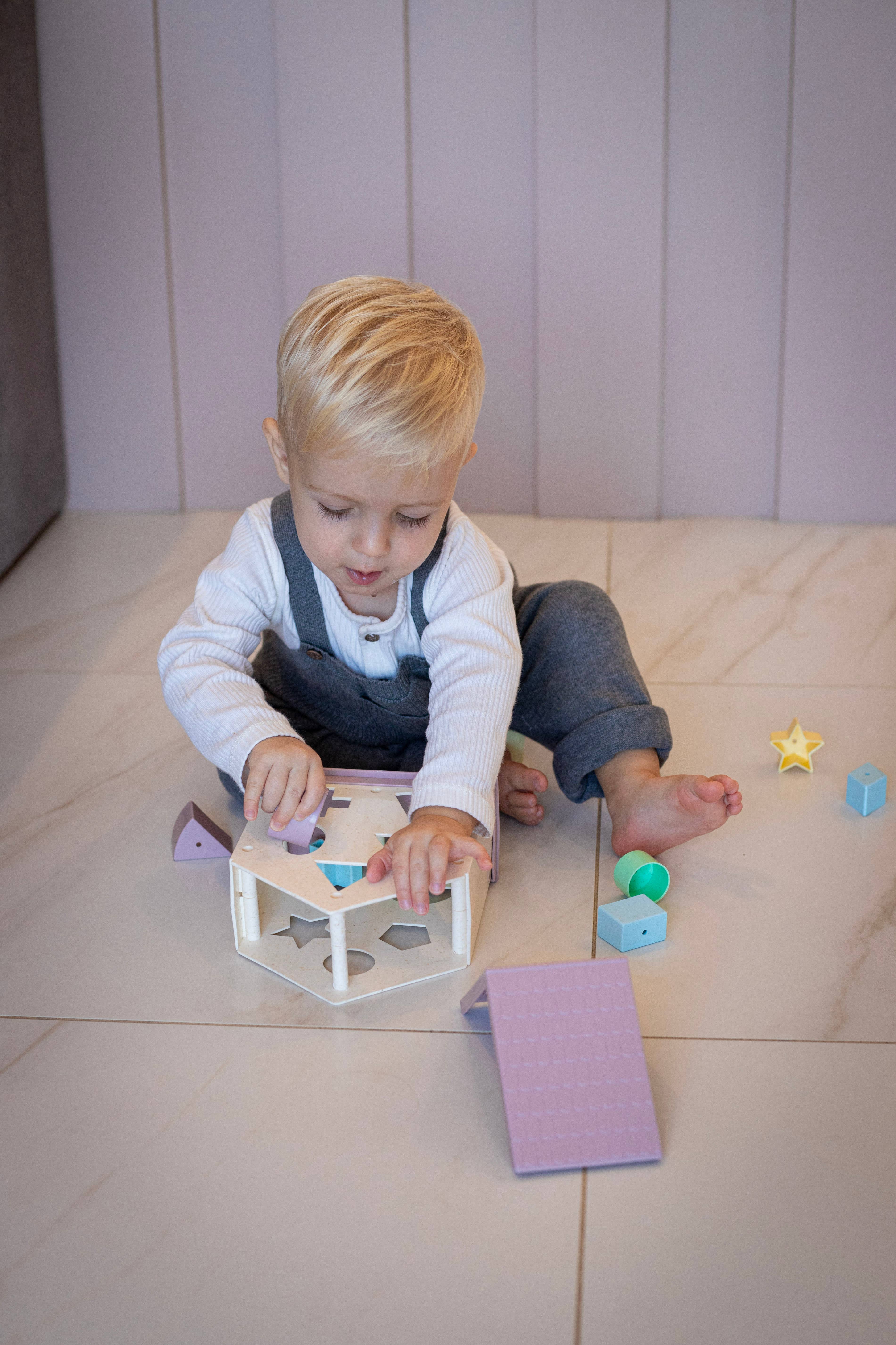 Lotus Pharmacy & Kids Boutique – wholesale Toy set – Kids – Eco Shape Sorter Magic House, Elfiki15