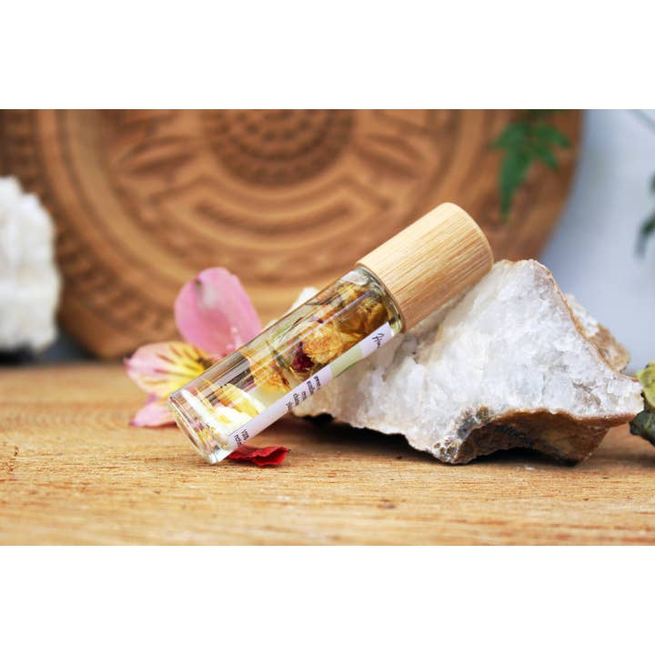 Ayamani Naturals - Vendita all'ingrosso Olio essenziale - Olio Roll On Chakra del Cuore, Cristalli Erbe & Oli Essenziali2