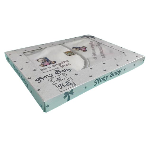 Noty Baby - Wholesale Embroidery/Cross Stitch Supplies - 100% cotton diaper and bib sets Parents' Pride8