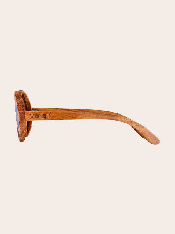 Wood&Chic – Engroshandel Solbriller - Unisex – Unisex UV400 Solbriller i træ - Rozesia2