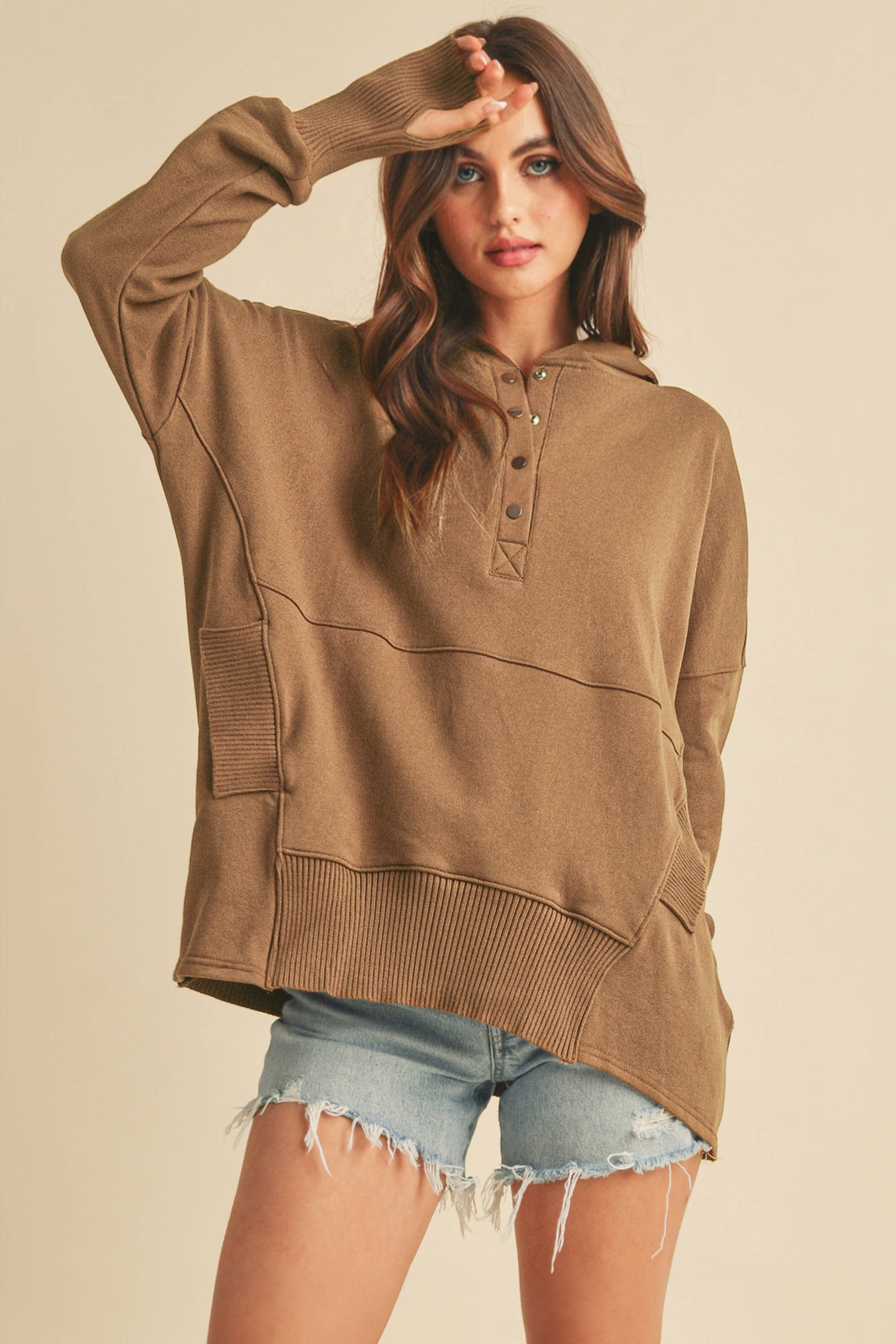 AEMI + CO - Wholesale Sweatshirt - Women's - *SMALL ONLY* 532AK Vivi Pullover15