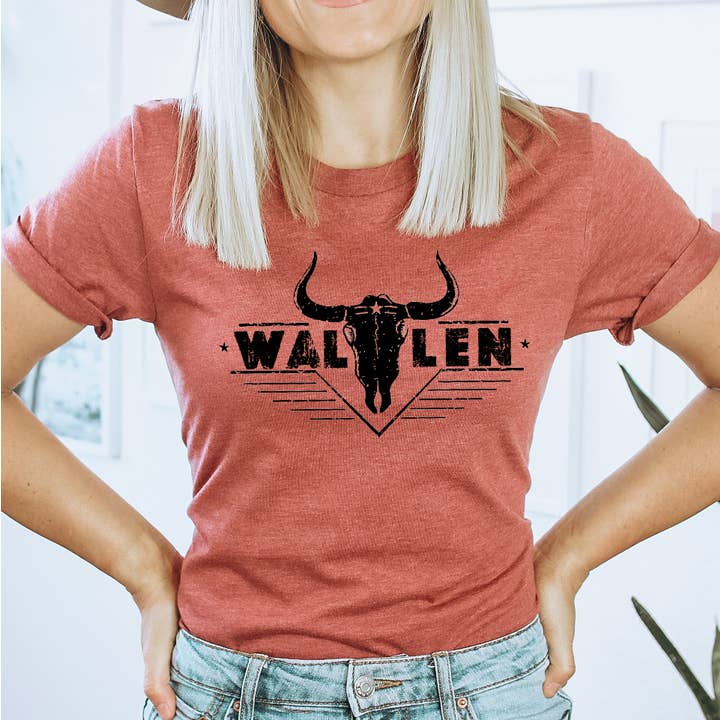 Wallen Graphic Tee | Wallen Shirt | Country Music for wholesale by Dakota Soul Tees