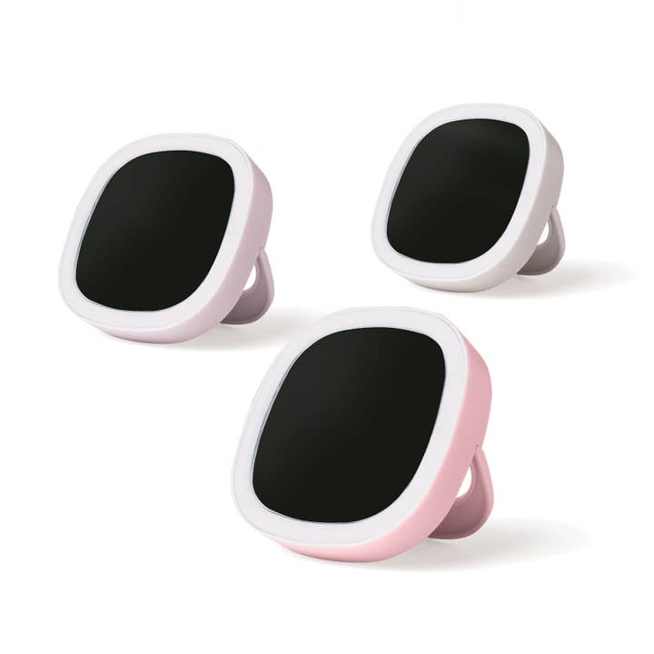 DM Merchandising - Wholesale Makeup Mirror - Lemon Lavender LED Light Up Mini Mirror