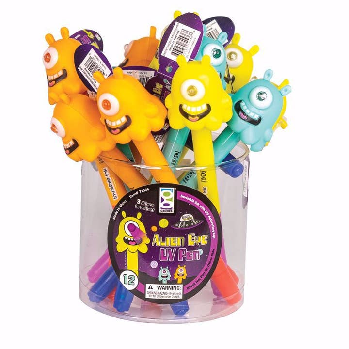 Geddes - Wholesale Pen - Alien Eye Uv Spy Pen 12/tub1
