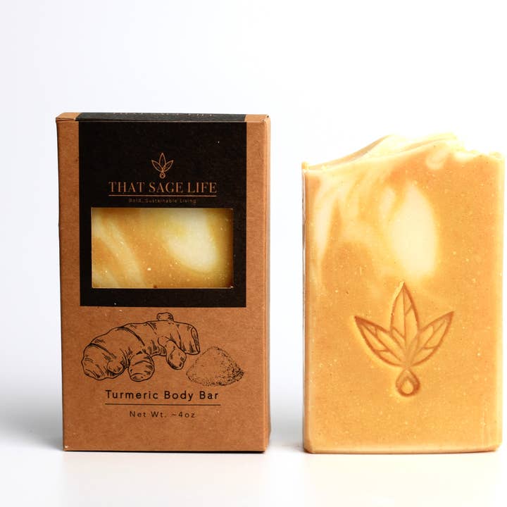 Turmeric Body Bar for wholesale by That Sage Life