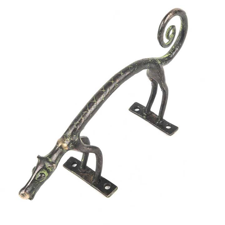 Maniglia per Porta in Ottone per Cani Designer da 12 Pezzi (Nero) per la vendita all'ingrosso da parte di Daana Paani LLC