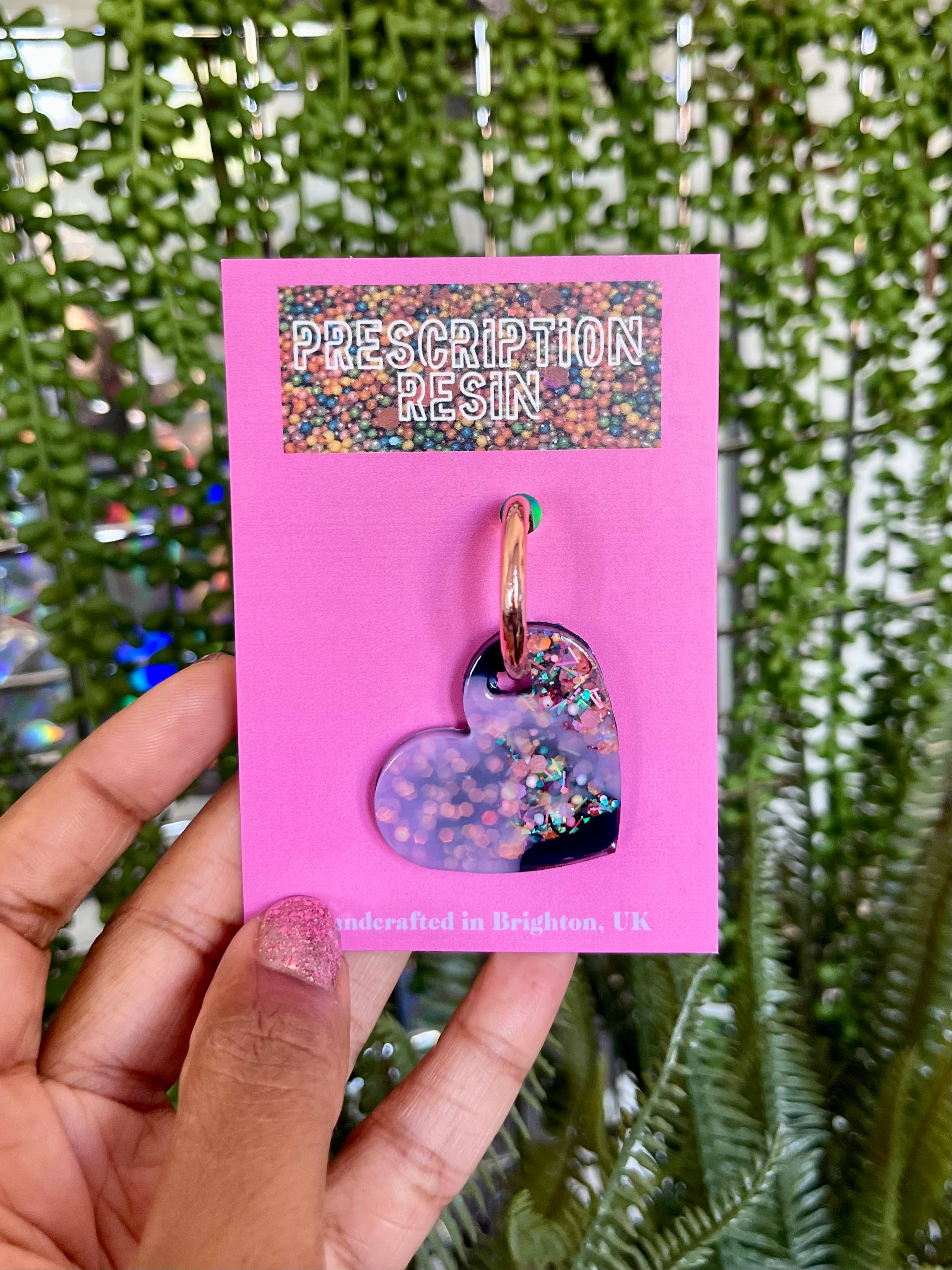 Prescription Resin - Wholesale Keychain - Women's - RESIN  BAG CHARM | DOG COLLAR TAG | x 6 MIXED ASSORTMENT6