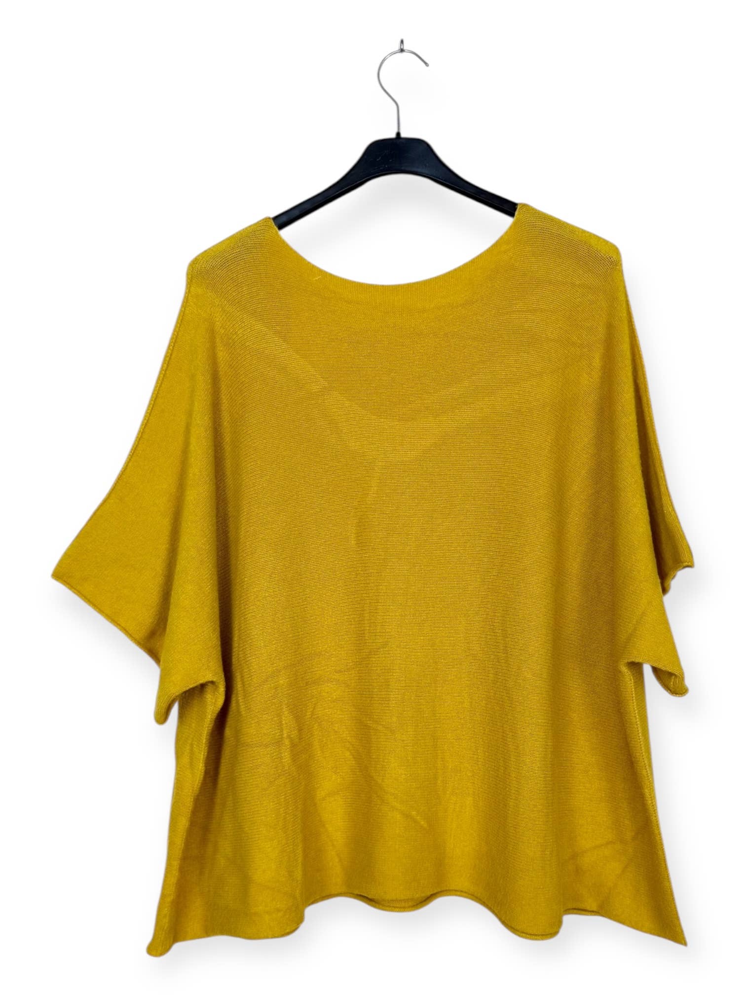 Lucky Nana - Wholesale Poncho - Women's - AH L2202 - Plus Size V-Neck Poncho Sweater6