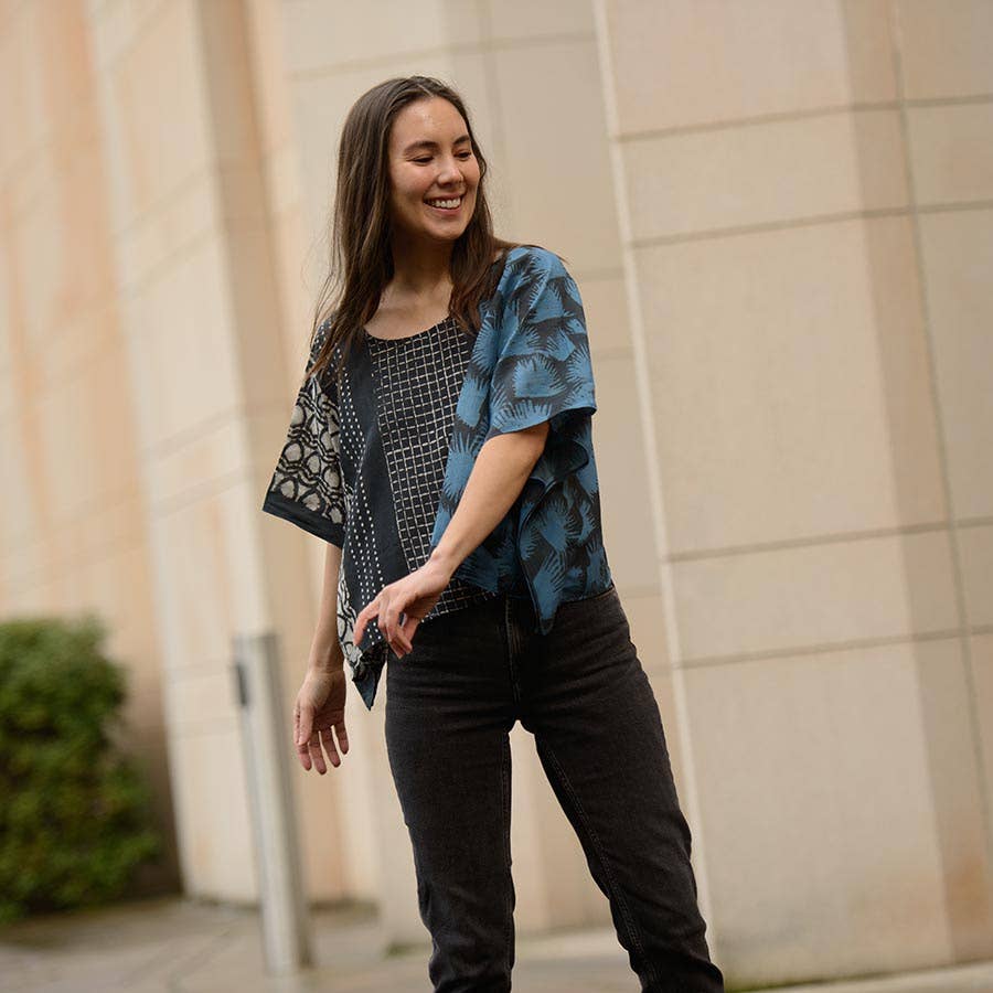 Ichcha - Wholesale Blouse - Women's - Hari Crop Top6