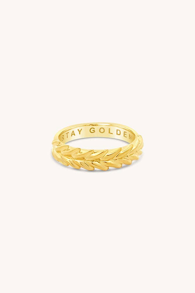 Sierra Winter Jewelry – wholesale Band/Stackad Ring – Bo Golden Ring