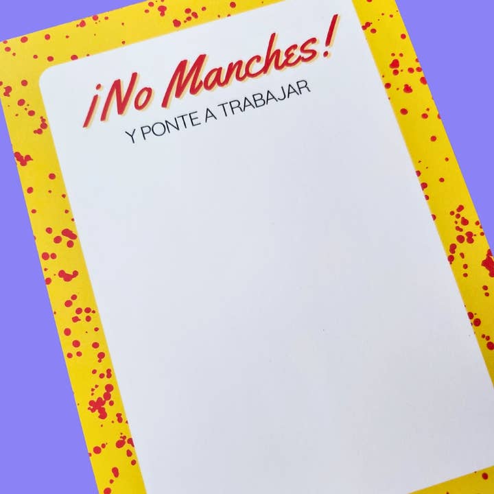 Ana Karen Loves Paper – Engroshandel Notesblok – No Manches 5x7 notesblok