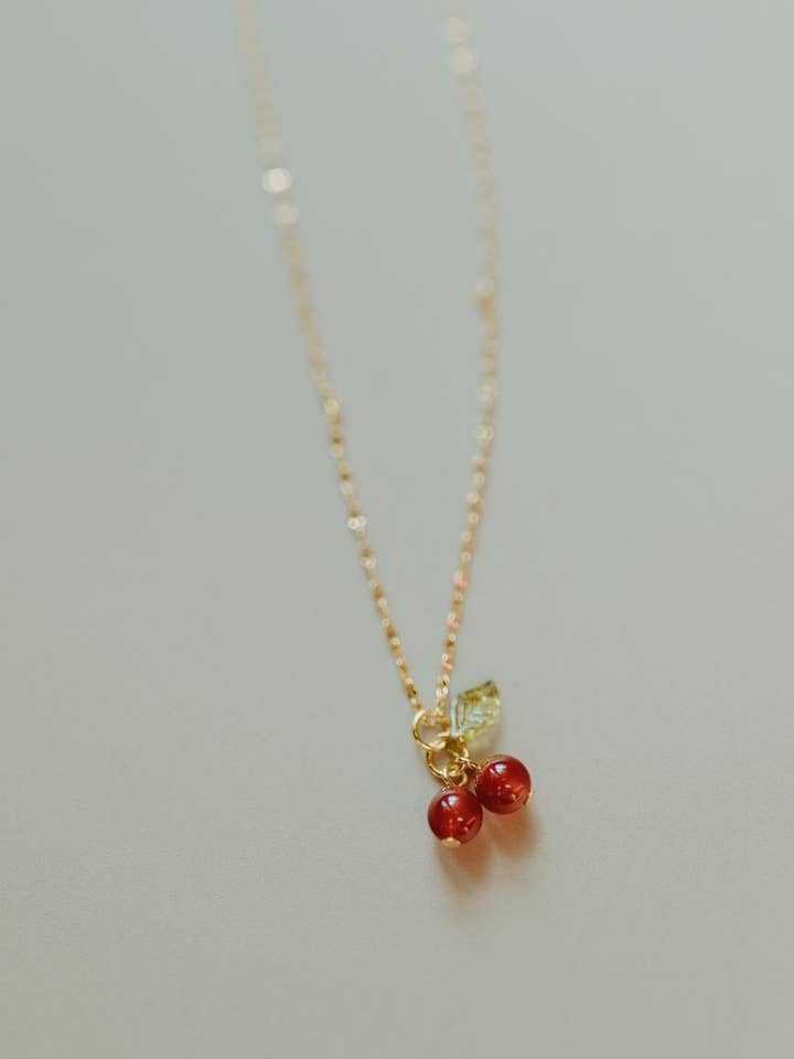 Cherry Girl Necklace for wholesale by MoonFire