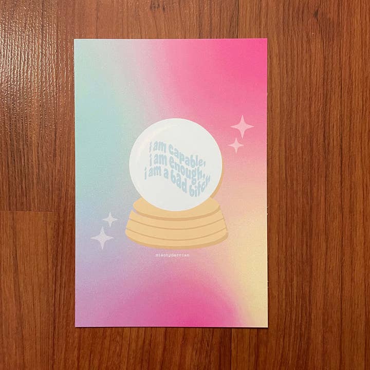 Misc. By Darrian - Wholesale Art Print - I am Capable / Enough / A Bad Bitch Daily Mantra Print2