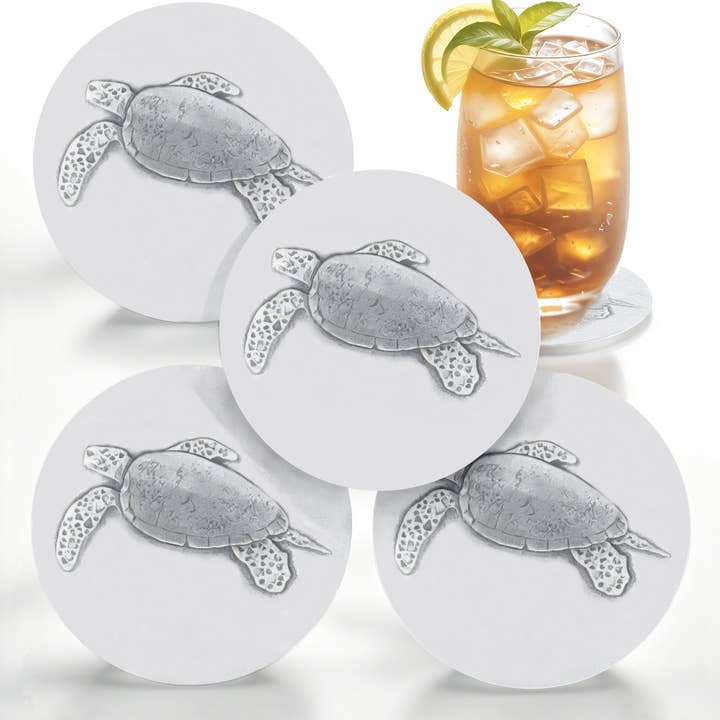 McCarter Coasters - Wholesale Coasters - Sea Turtle Drink Coasters