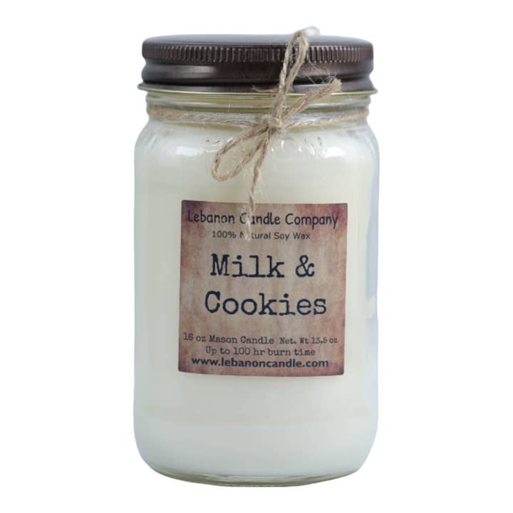 Milk & Cookies Candle for wholesale by Lebanon Candle Company