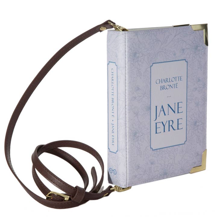 Well Read Company - Wholesale Crossbody Bag - Women's - Jane Eyre Lilac Book Handbag Crossbody Purse