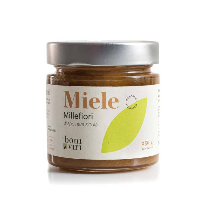 Boniviri BCorp - Wholesale Honey - Sicilian Black Bee Organic Wildflower Honey