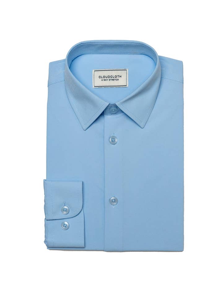 Isaac Mizrahi - Wholesale Button Down Shirt - Kids - SH9801- 4 Way Stretch Shirt