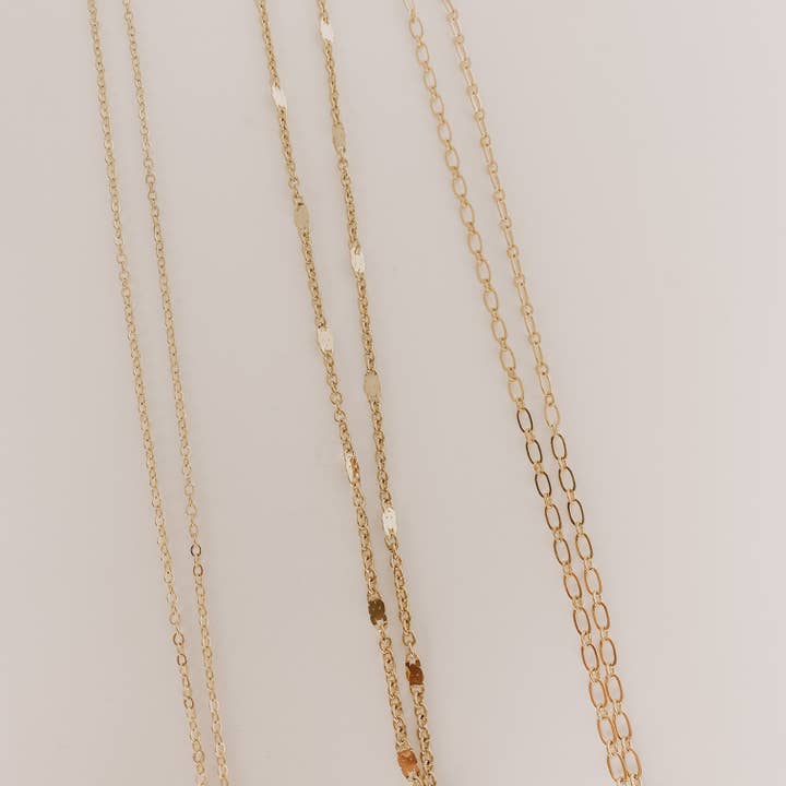 Cream Crystal Charm Necklace for wholesale by Allie Eileen Co.