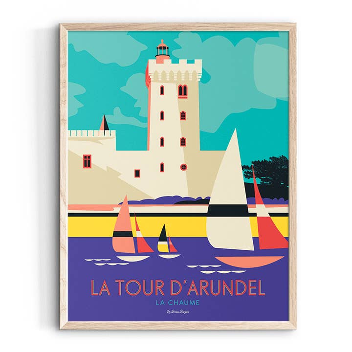 Mostra LES SABLES D'OLONNE La Torre di Arundel per la vendita all'ingrosso da parte di Le Beau Bazar