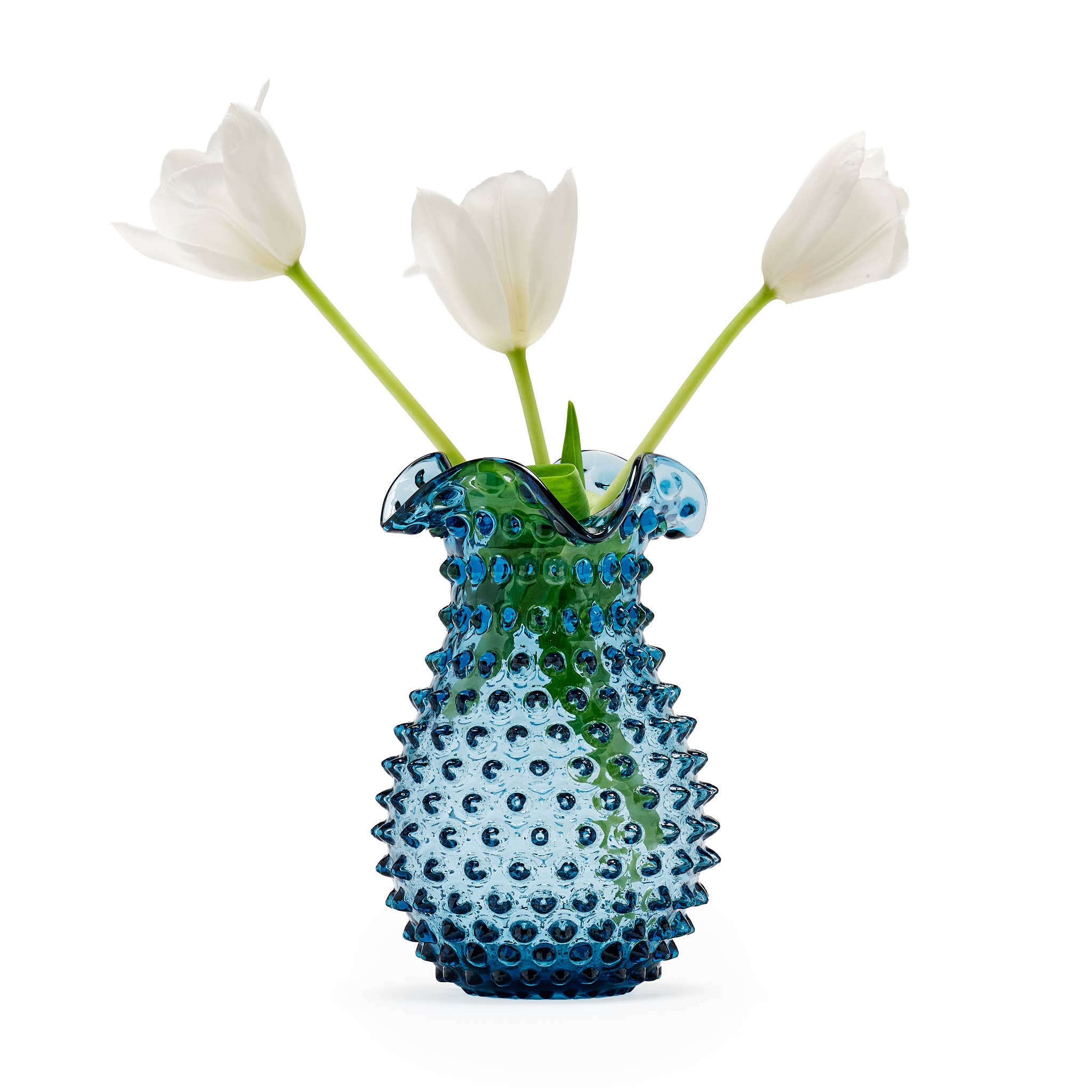 Maure Luxury Gifts - Wholesale Vase - Hobnail Vase | Midnight Blue | Petal | Bohemian Crystal1