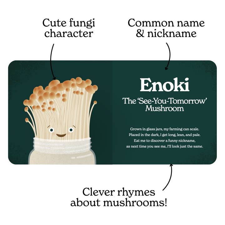Chunky Deli - Wholesale Baby & Toddler Book (0-2) - Little Book of Fungi3
